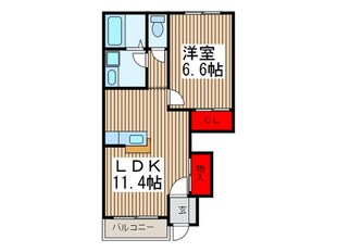 グランドソレイユの物件間取画像